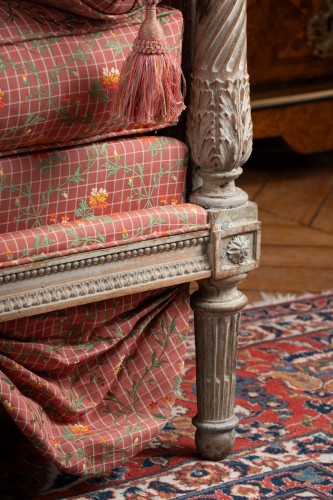 Lit de repos d'époque Louis XVI - Galerie Pellat de Villedon