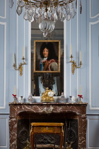Tableaux et dessins Tableaux XVIIe siècle -  Portrait de Louis XIV, Atelier de Hyacinthe Rigaud