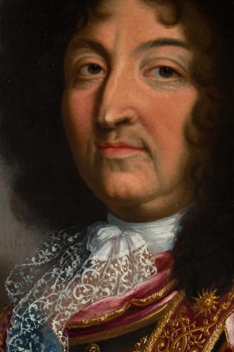  Portrait de Louis XIV, Atelier de Hyacinthe Rigaud - Galerie Pellat de Villedon
