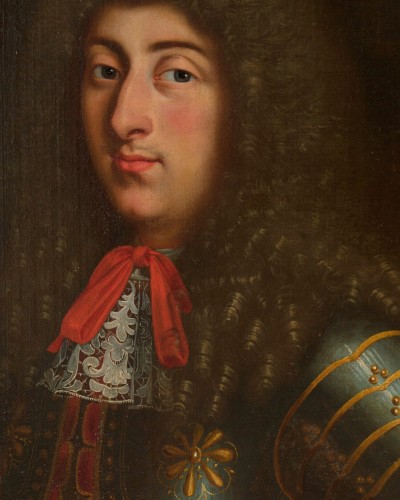 Portrait d’un maréchal, Ecole française du début XVIIe, vers 1680 - Tableaux et dessins Style Louis XIV