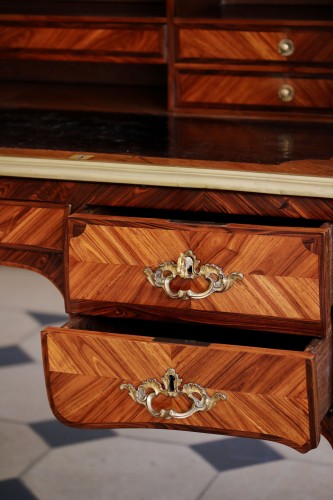 Bureau à cylindre estampillé Tuart et Boudin - Galerie Pellat de Villedon