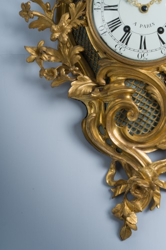 Grand cartel Louis XV de Saint Germain - Horlogerie Style Louis XV