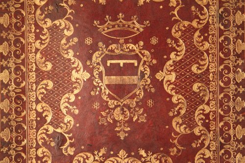 Porte-document aux armes du duc de Charost, époque Louis XV - Galerie Pellat de Villedon