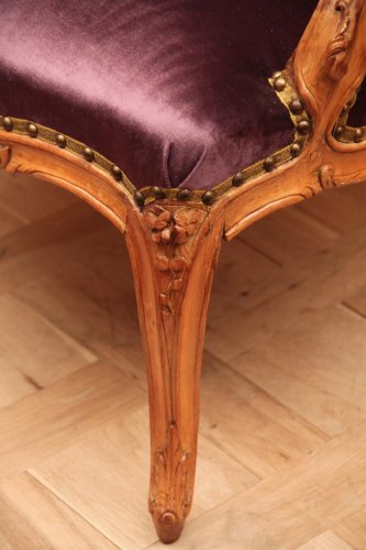 Louis XV - Quatre fauteuils estampillés de Jean Avisse