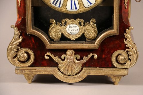 Pendule à poser de Balthazar Martinot, époque Louis XIV - Galerie Pellat de Villedon
