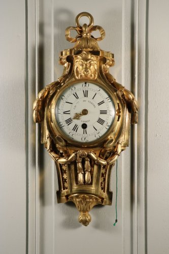 Louis XVI Cartel  from &quot;Charles Dutertre, watchmaker in Paris&quot;. - Horology Style Louis XVI