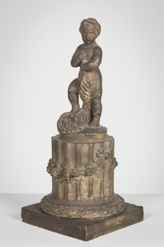 Decorative Objects  - Pair of Louis XVI ornamental terracottas