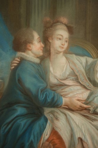 Le Marchand de lunettes d'après J.-B Le Prince et Helman, après 1776 - Galerie Pellat de Villedon