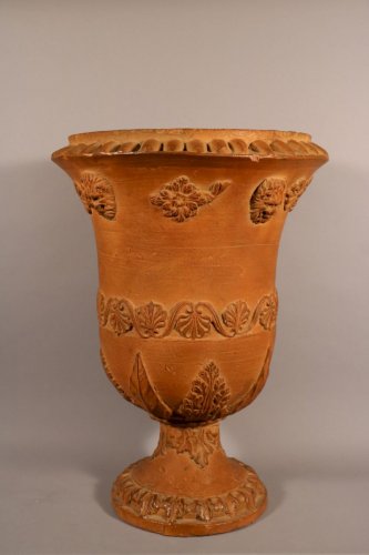 Louis XVI Terracotta Medici vase - Louis XVI