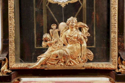 Cartel et sa console, Gaudron, époque Louis XIV - Galerie Pellat de Villedon