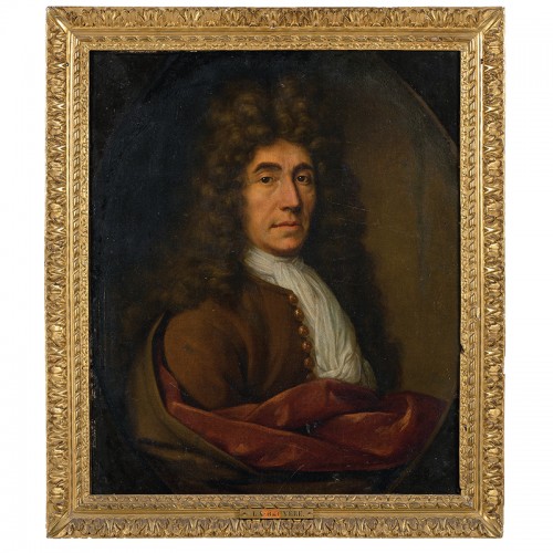 Portrait présumé de "La Bruyère", fin du XVIIe siècle - Louis XIV