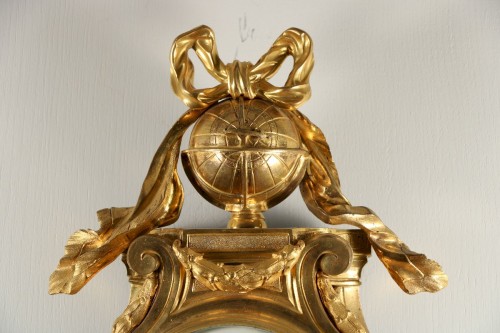 Cartel d'alcôve de Helye à Paris, après 1760 - Horlogerie Style Louis XVI