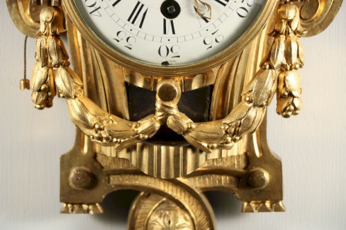 Horlogerie Cartel - Cartel d'alcôve de Helye à Paris, après 1760