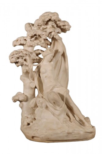 Le Repos de Diane, marbre 18e siècle