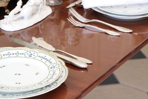 Table de salle à manger en acajou - Louis XVI