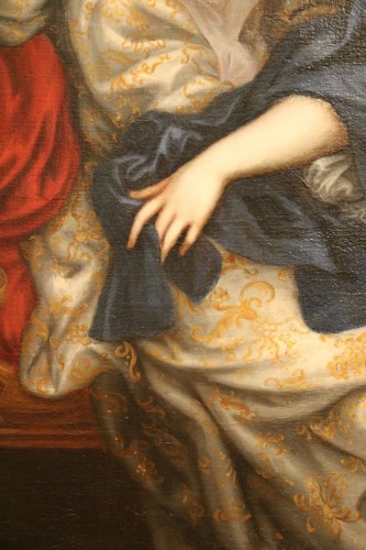 Portrait en pied probablement de Marie Mancini - Louis XIV
