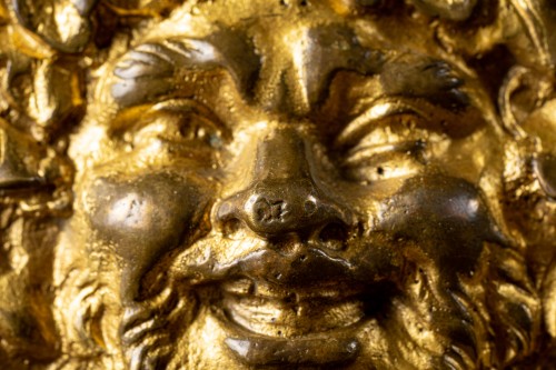 XVIIIe siècle - Bureau plat de milieu démontable, époque Régence
