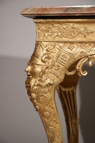 Louis XIV - An exceptional console from the Louis XIV period