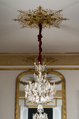 Lustre Louis XV à six bras de lumières