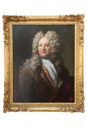 Three quarter bust portrait of a gentleman