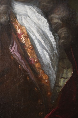 Portrait en buste de trois quart d’un gentilhomme - Galerie Pellat de Villedon