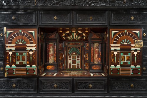 Cabinet en ébène - Galerie Pellat de Villedon