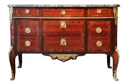 French commode stamped Riesener