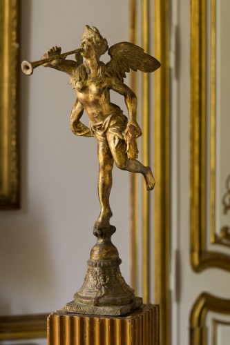 La Victoire en plomb doré, fin du XVIIe siècle - Galerie Pellat de Villedon