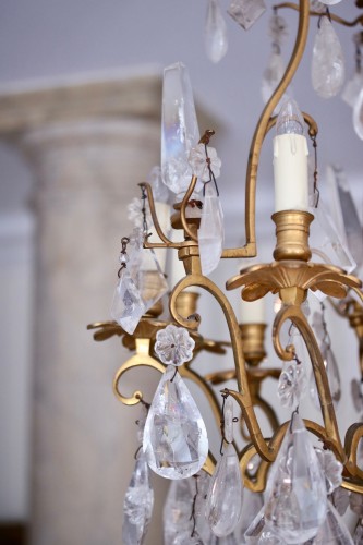 Antiquités - Louis XV cage chandelier