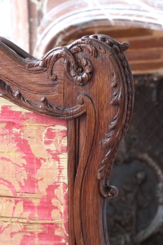 Furniture  - Louis XIV oak screen