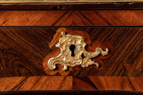 Louis XV - Rare little desk stamped Jacques Dubois