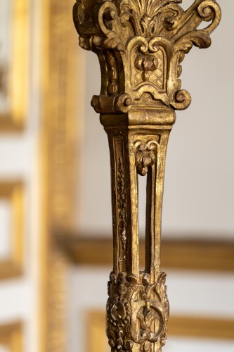 17th century - Rare torch-stand, Louis XIV period