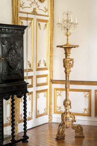 Rare torch-stand, Louis XIV period - Louis XIV