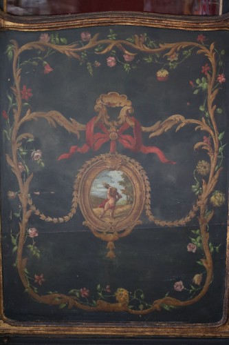 Louis XV - Chaise à porteur d'époque Louis XV