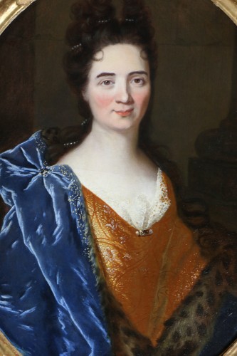 XVIIe siècle - Paire de portraits - Gaspard Rigaud (1661 - 1705)