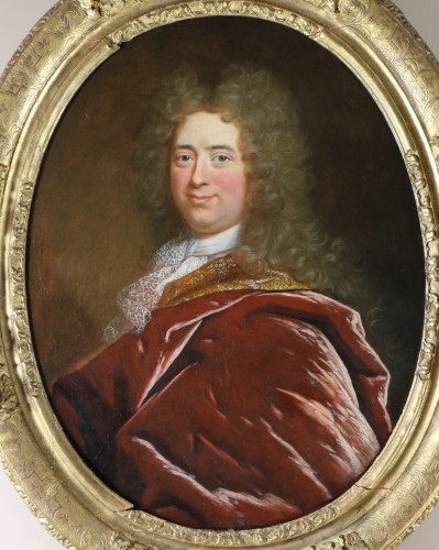 Antiquités - Paire de portraits - Gaspard Rigaud (1661 - 1705)