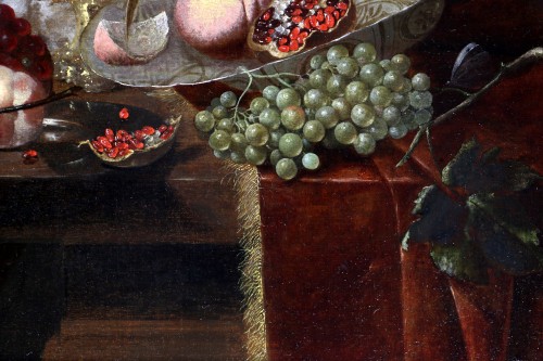 Antiquités - Riche Nature morte sur un entablement - Juriaen van Streeck (1632 - 1687) Siècle d’or hollandais