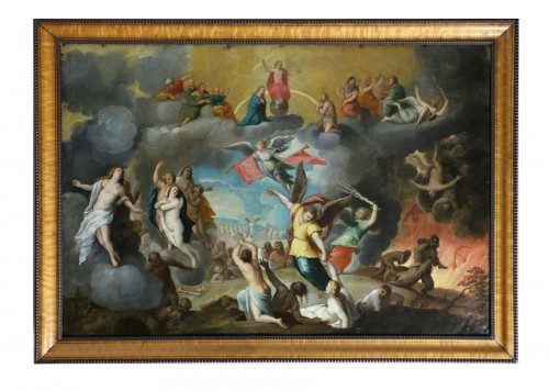 The Last Judgment  - Frans Francken le Jeune (1581-1642) and workshop, monogrammed