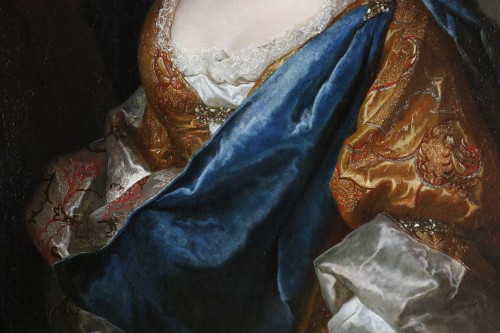 Antiquités - Nicolas de Largillière (1656-1746) Portrait of a young woman of quality 