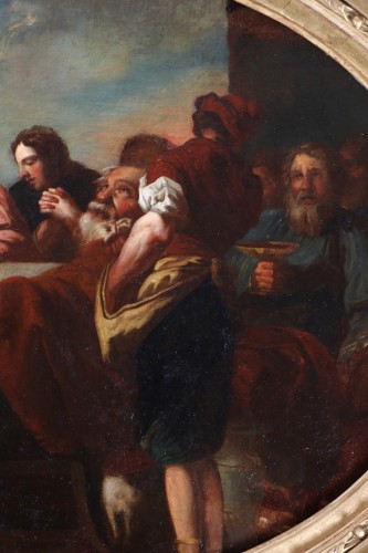 Charles de la Fosse (1636 - 1716) Jesus performing the Last Supper - Louis XIV