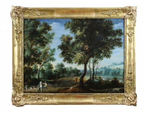 Jan Wildens (1585 - 1653)  Paysage animé