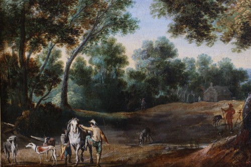 Louis XIII - Jan Wildens (1585 - 1653)  Animated landscape