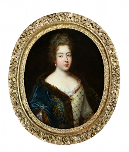 Marie Anne de Bourbon, fille de Louis XIV, attribué à François de Troy (1645 -1730)