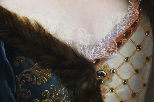 XVIIe siècle - Marie Anne de Bourbon, fille de Louis XIV, attribué à François de Troy (1645 -1730)