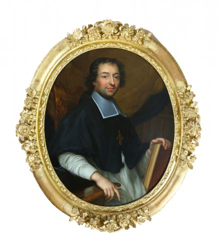 Portrait de l Abbé Thoulier d’Olivet par Gabriel Revel (1643 -1712)