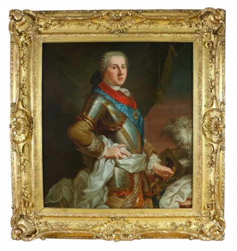 Portrait Of Louis de France - Attributed to Louis Michel Van Loo (1707 - 1771)