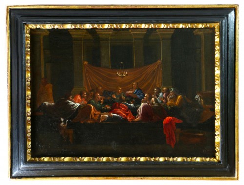 Nicolas Poussin (1594; 1665) After. The Last Supper, from the 17th century