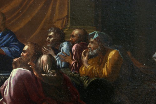 Nicolas Poussin (1594; 1665) After. The Last Supper, from the 17th century - Louis XIV