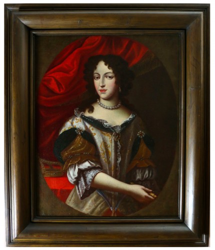 Jan Tricius (1620 -1698) Portrait of Maria Casimir (future queen of Poland)