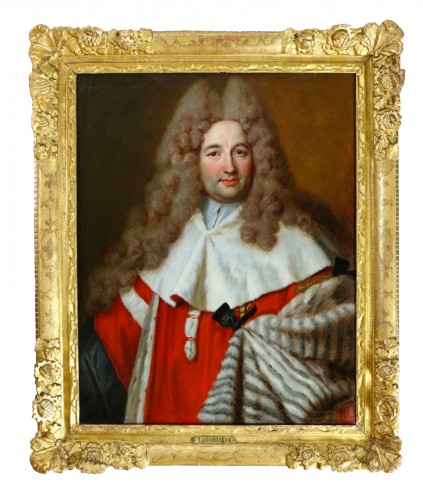 Presumed portrait of Antoine Portail, entourage of Nicolas de Largillière